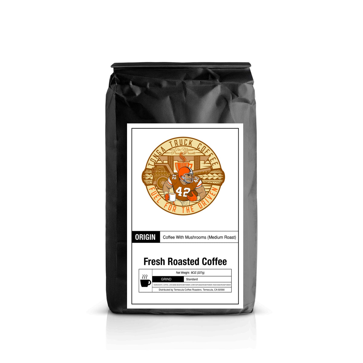 Coffee with Mushrooms Medium Roast